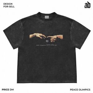 Black Graphic Tee - Short Sleeve